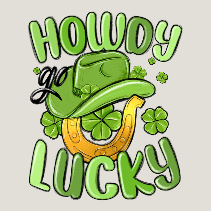 Howdy Go Lucky St Patrics Day Heavy Core Tee by MaliasSmallBusiness | Teevron