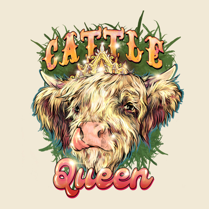 Cattle Queen Ladies Tee by NancyCooperArtShop | Teevron
