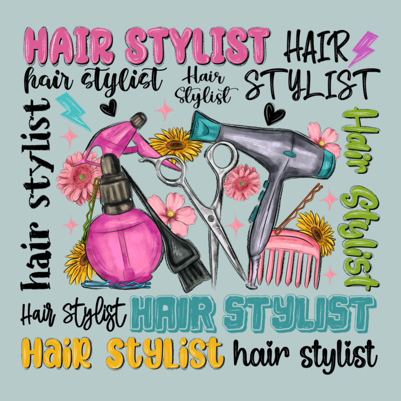 Hair Stylist Typography Heavy Core Tee by MaliasSmallBusiness | Teevron