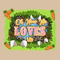 Oh How He Loves Us Easter Day Heavyweight Hoodie | Teevron