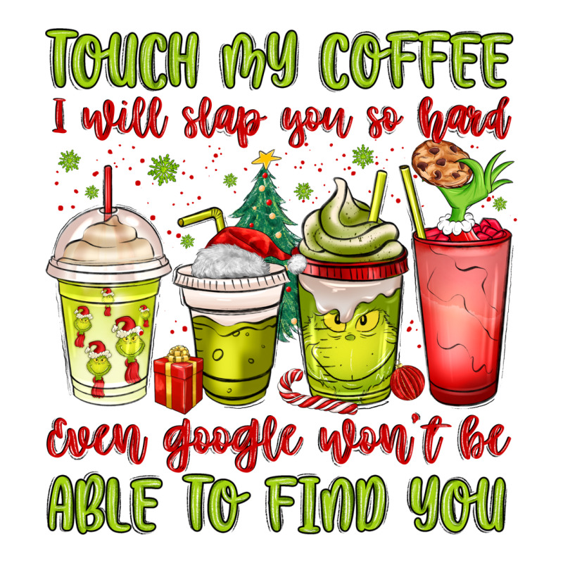 Christmas Characters Coffee Cups Premium Tee by MaliasSmallBusiness | Teevron