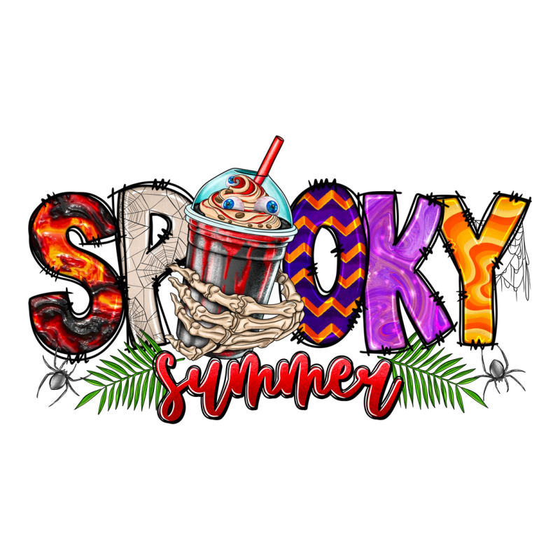 Spooky Summer Vibes Premium Sweatshirt by CowhideDigitalArt | Teevron