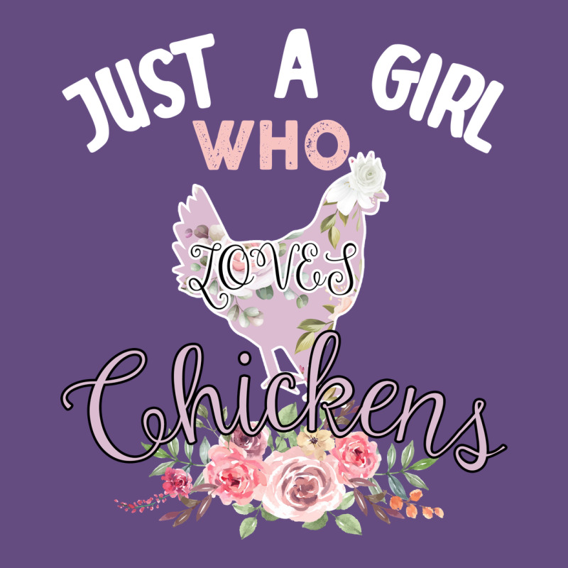 Just A Girl Who Loves Chickens Vintage Hoodie by Bettercallsaul | Teevron