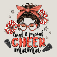 Loud&proud Mama Messy Bun Heavy Core Tee | Teevron