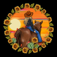 Cowgirl Sunflower Premium Tee | Teevron