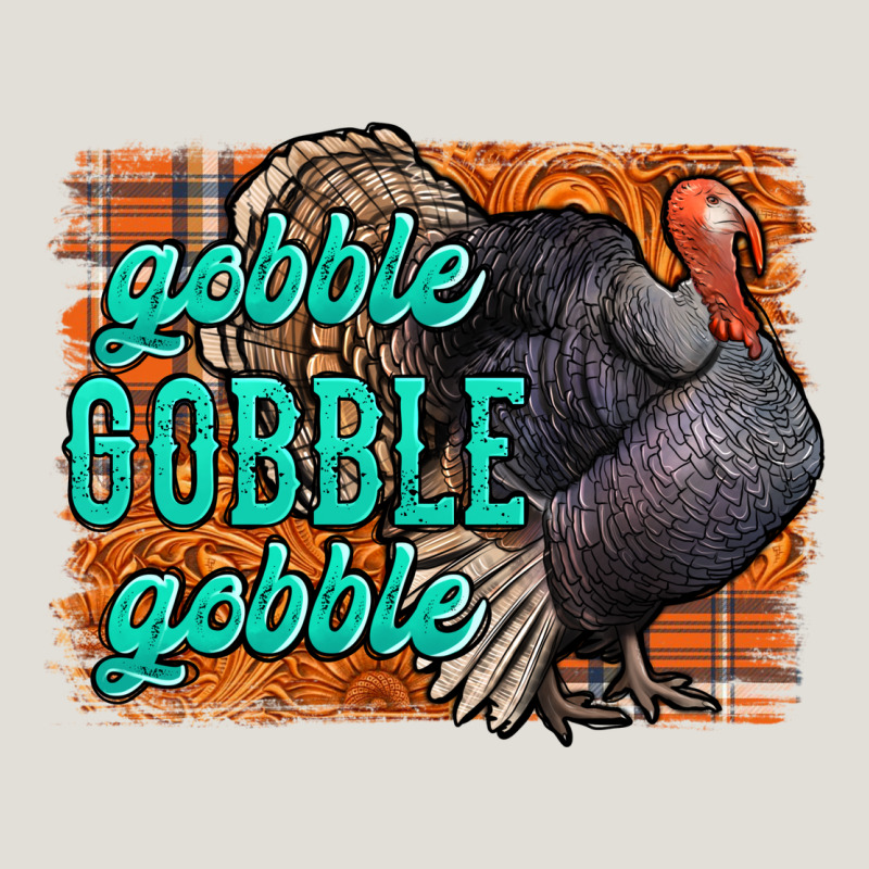 Thanksgiving Turkey Gobble Gobble Heavy Core Tee by NancyCooperArtShop | Teevron