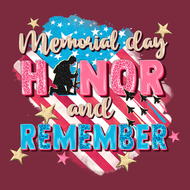 Memorial Day Honor And Remember Premium Hoodie by FaDigitalArtStudio | Teevron