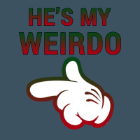 He's My Weirdo Galaxy Urban Heavy Tee | Teevron