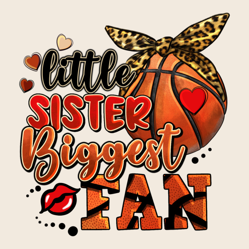 Little Sister Biggest Fan Basketball Zipper Hoodie by FaDigitalArtStudio | Teevron