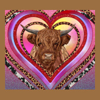 Highland Cow Valentine's Day Vintage Tee | Teevron