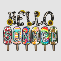 Name Vibrant Summer Greeting With Popsicles Premium Sweatshirt | Teevron