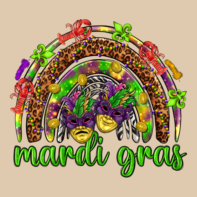 Mardi Gras Rainbow And Masks Heavyweight Sweatshirt by HowdyJamesFarm | Teevron
