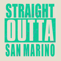 Straight Outta San Marino Urban Heavy Tee | Teevron