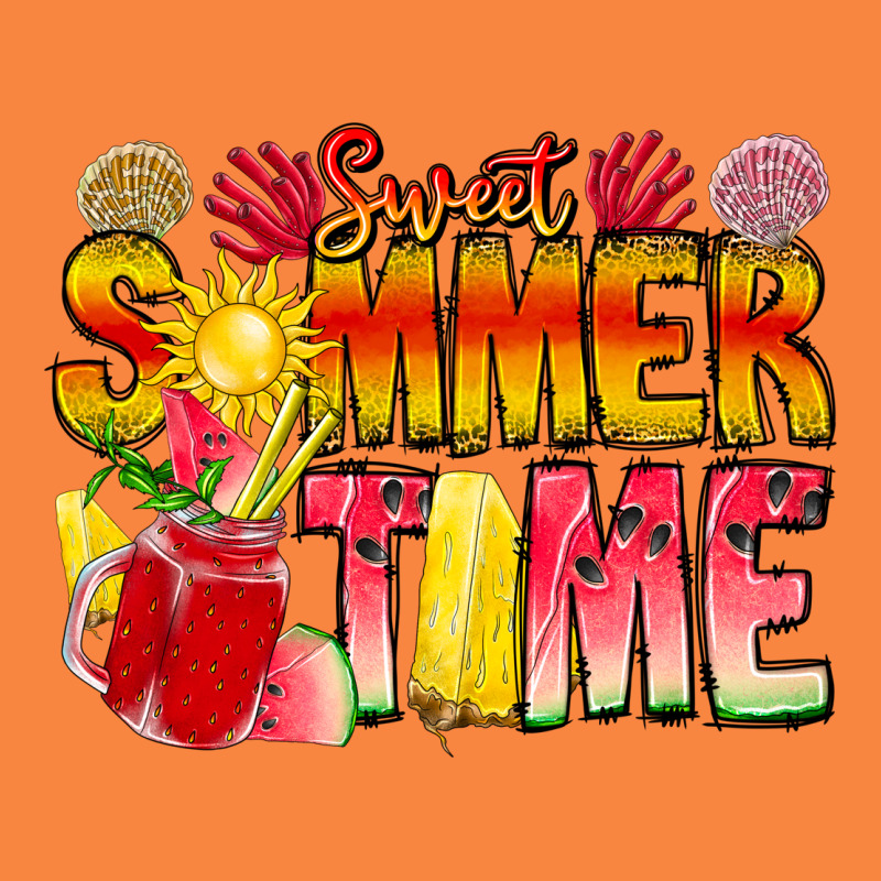 Sweet Summer Time Premium Sweatshirt by CowhideDigitalArt | Teevron