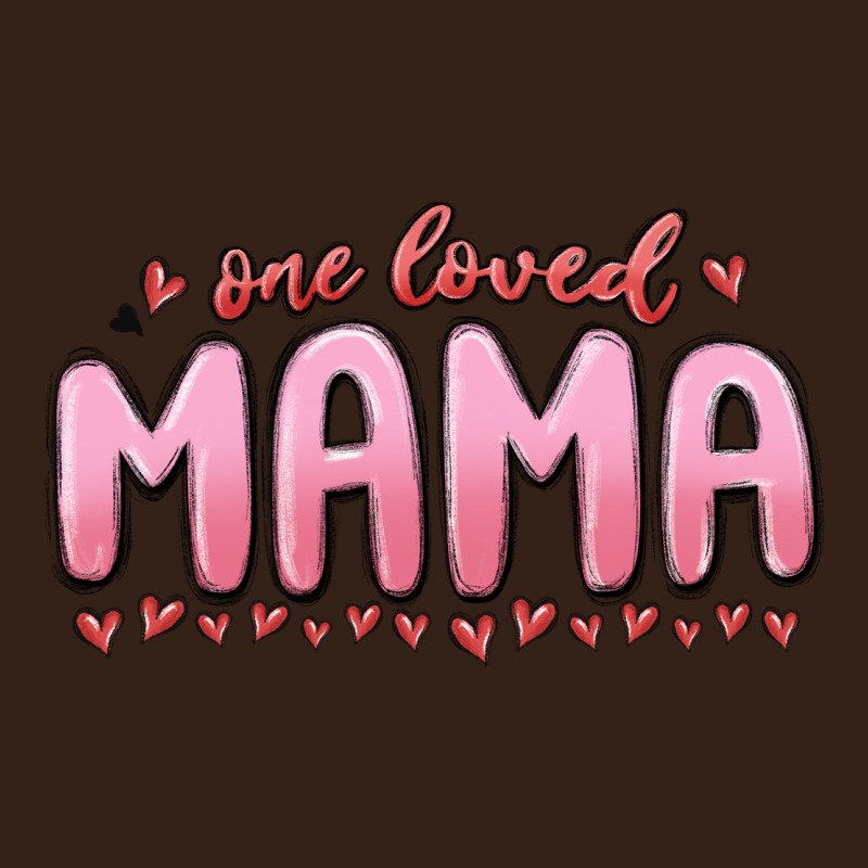 One Loved Mama Heavy Core Tee by MaliasSmallBusiness | Teevron