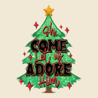 Oh Come Let Us Adore Him Christmas Tree Premium Tee | Teevron