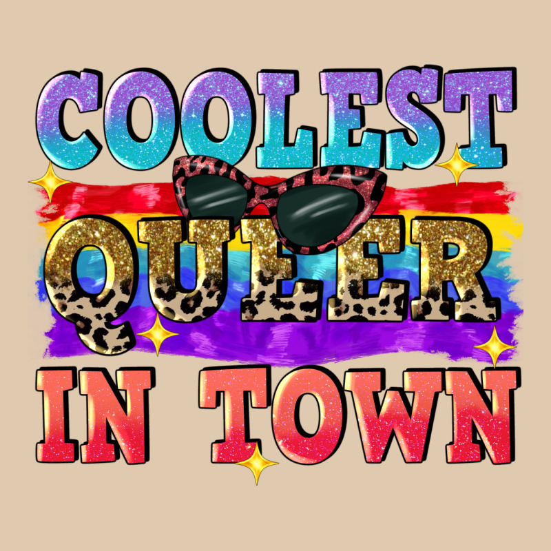 Coolest Queer In Town Heavyweight Sweatshirt by CowGirlArtShop | Teevron