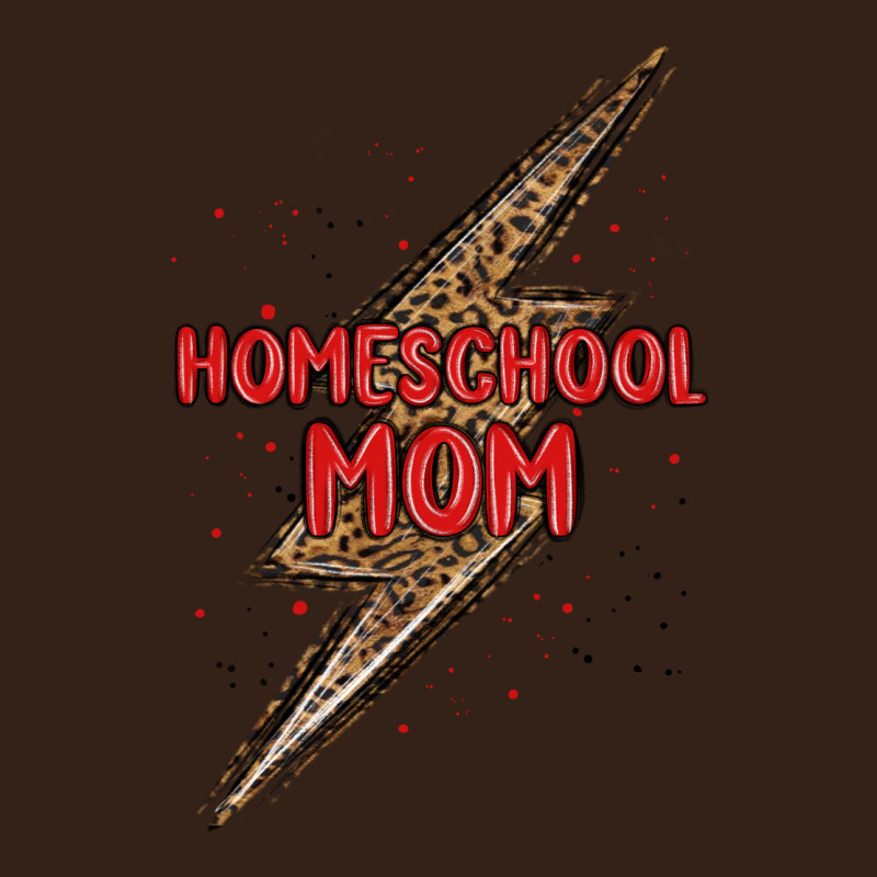 Homeschool Mom Lightning Bolt Heavy Core Tee by MaliasSmallBusiness | Teevron