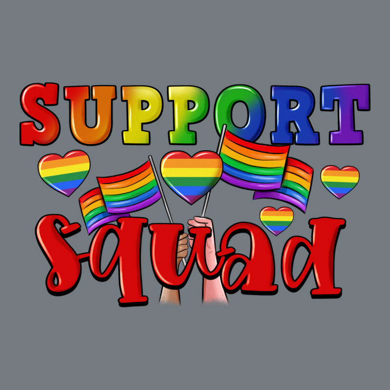 Support Squad Pride Heavyweight Sweatshirt by CowGirlArtShop | Teevron
