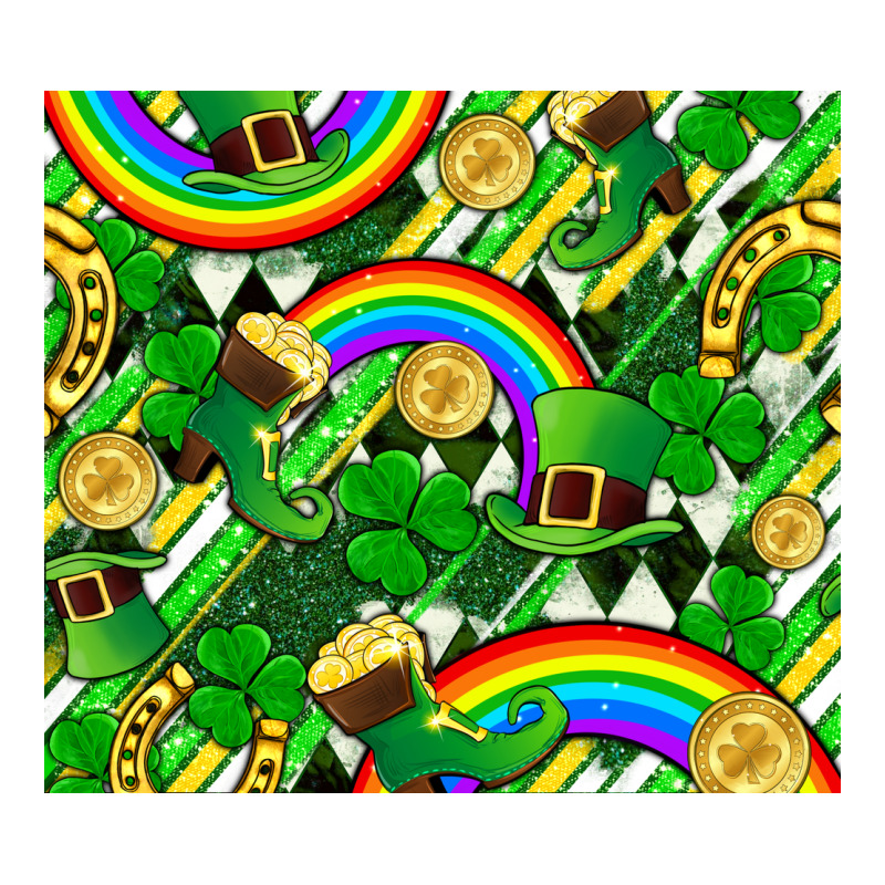 St. Patrick's Day Zipper Hoodie by FaDigitalArtStudio | Teevron