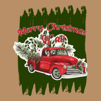 Merry Christmas Y'all Truck Vintage Hoodie | Teevron
