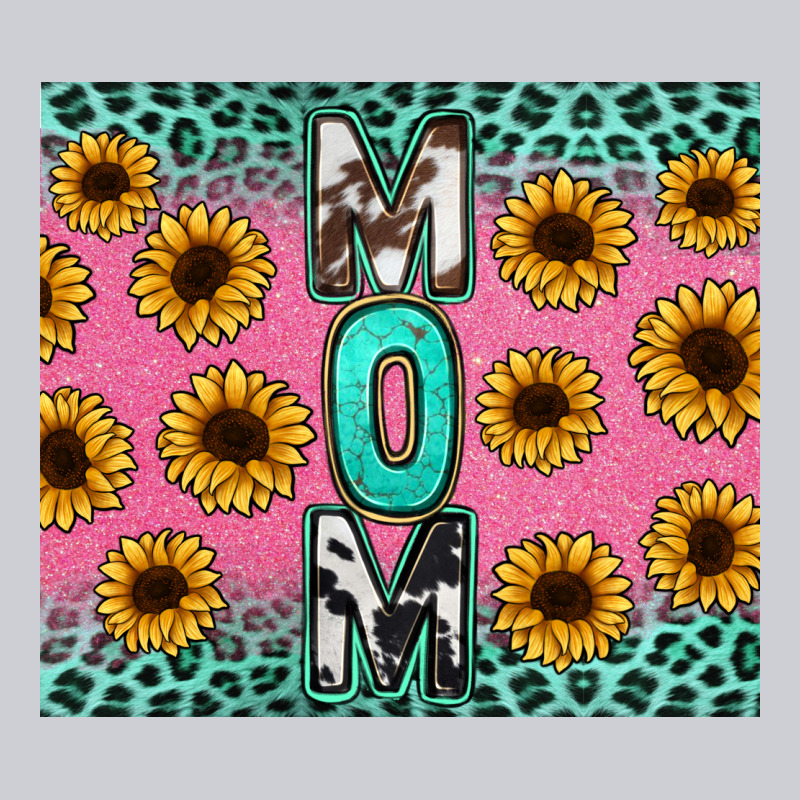 Mom Sunflower Glitter Heavyweight Sweatshirt by CowGirlArtShop | Teevron