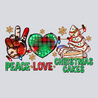 Peace Love Christmas Cakes Bbs Zipper Hoodie | Teevron
