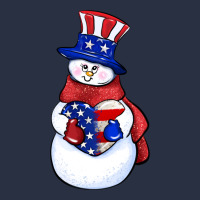 Patriotic Snowman 4th Of July Heavyweight Sweatshirt | Teevron