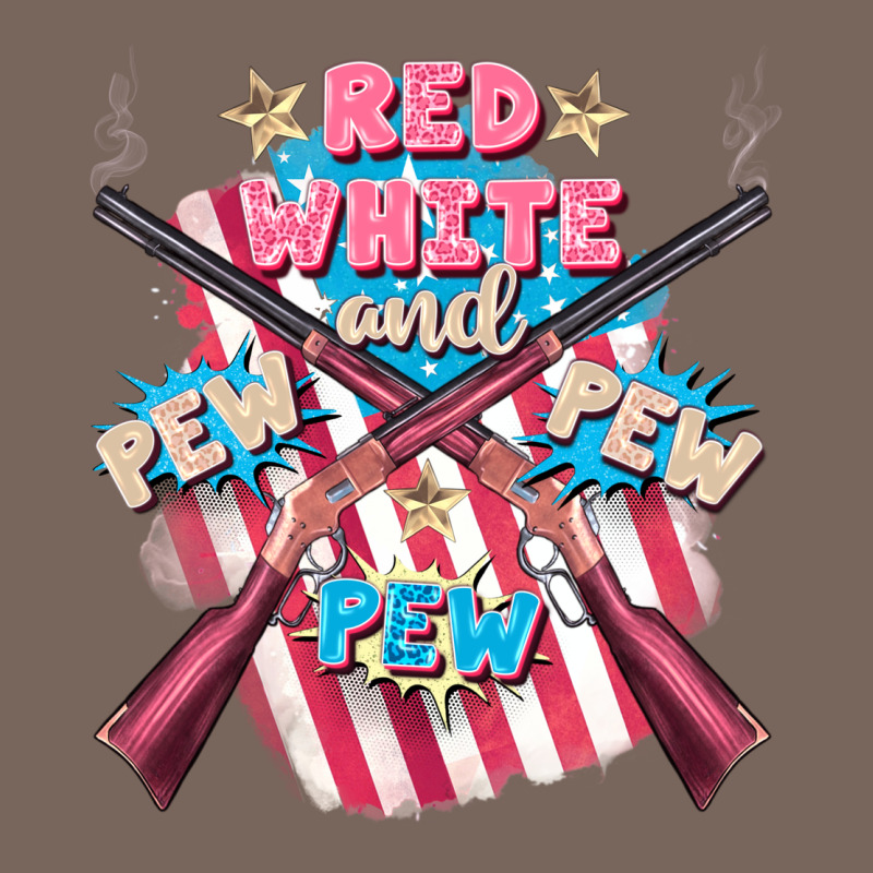 Red White And Pew Pew Pew Premium Hoodie by FaDigitalArtStudio | Teevron