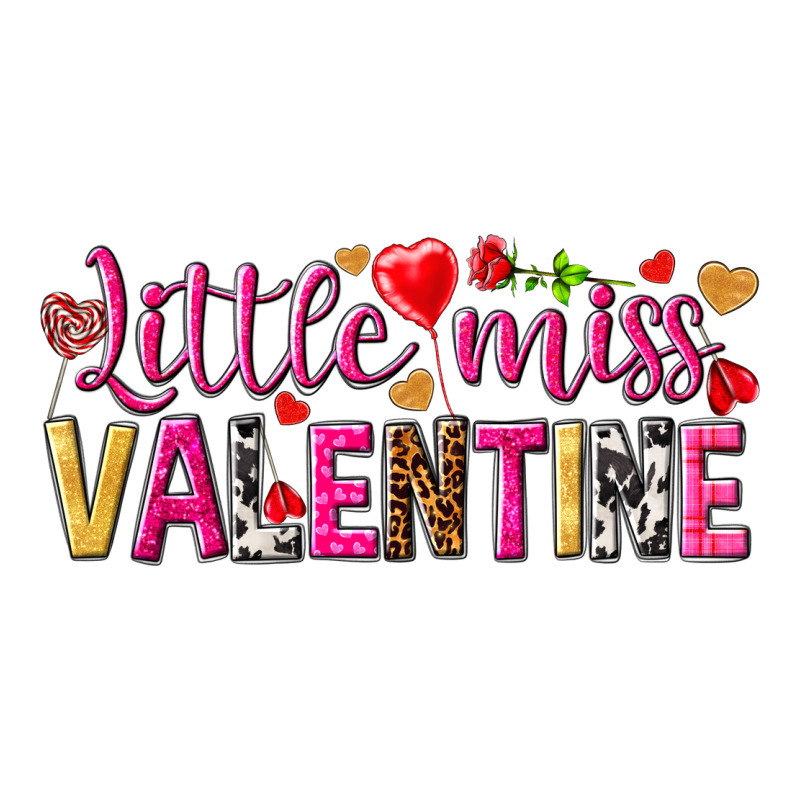 Little Miss Valentine Premium Tee by NancyCooperArtShop | Teevron