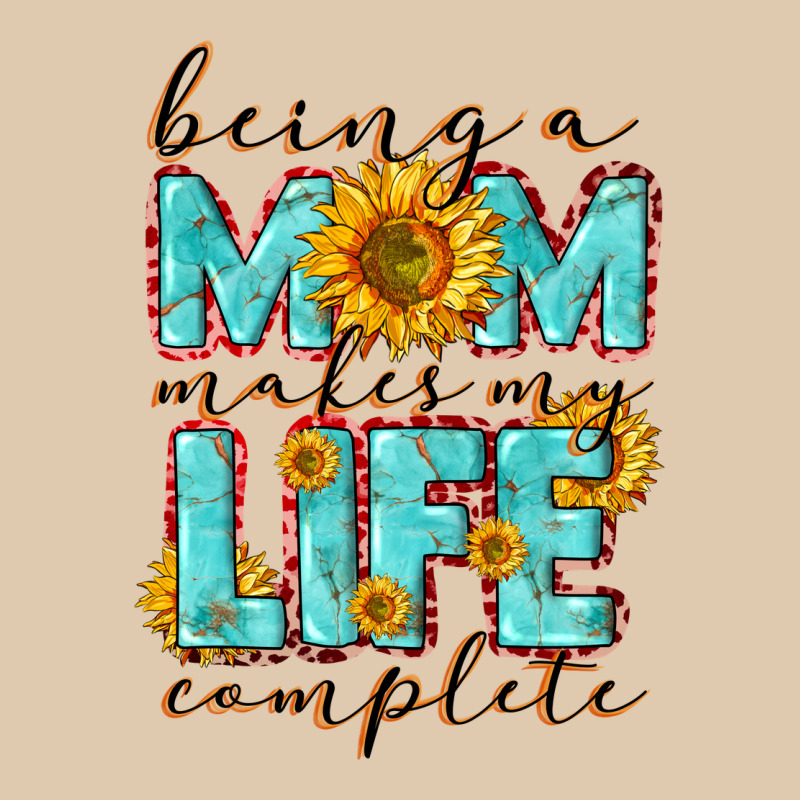 Being A Mom Makes My Life Complete Mother's Day Heavyweight Sweatshirt by CowGirlArtShop | Teevron