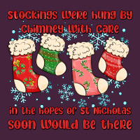 Stockings Were Hung By Chimney Premium Tee | Teevron