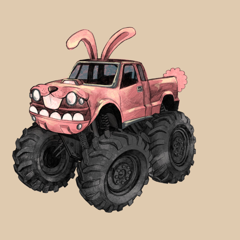 Easter Monster Truck Easter Day Heavyweight Sweatshirt by HowdyJamesFarm | Teevron