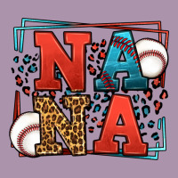 Baseball Nana Leopard Frame Heavyweight Hoodie | Teevron