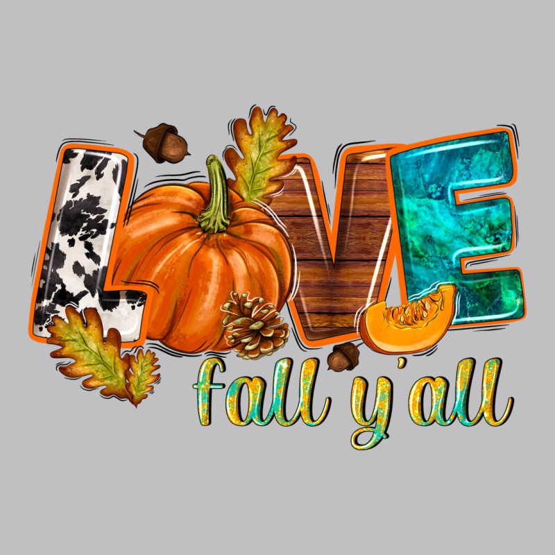 Love Fall Y'all Long Sleeve Tee by NancyCooperArtShop | Teevron