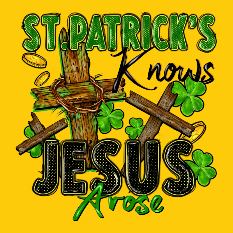 St. Patrick's Knows Jesus Arose Premium Hoodie by FaDigitalArtStudio | Teevron