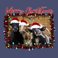 Merry Christmas Cows Vintage Tee | Teevron
