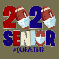 Quarantined Senior 2020 American Football Vintage Hoodie | Teevron