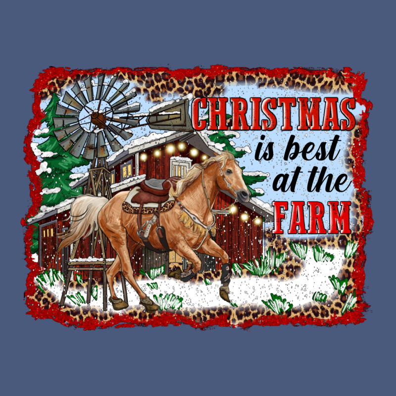 Christmas Is Best At The Farm Vintage Hoodie by RanaPortraitStore | Teevron