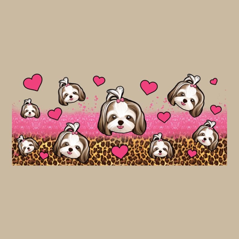 Shih Tzu Dogs Libbey Glass Long Sleeve Tee by Jasminsmagicworld | Teevron