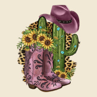 Pink Cowboy Boots Premium Tee | Teevron