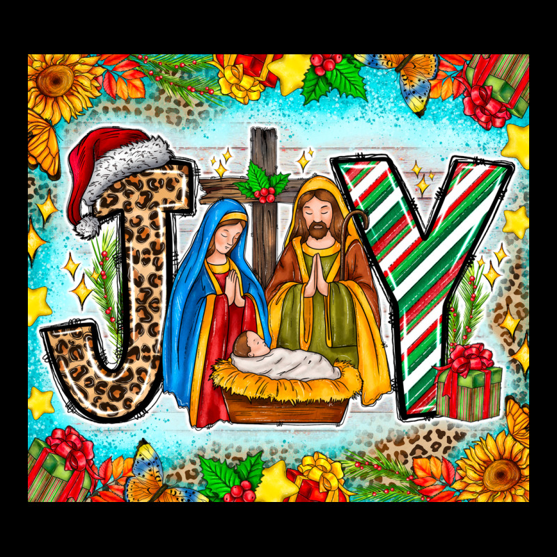 Joy Jesus Premium Sweatshirt by CowhideDigitalArt | Teevron