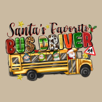 Santas Favorite Bus Driver Long Sleeve Tee | Teevron