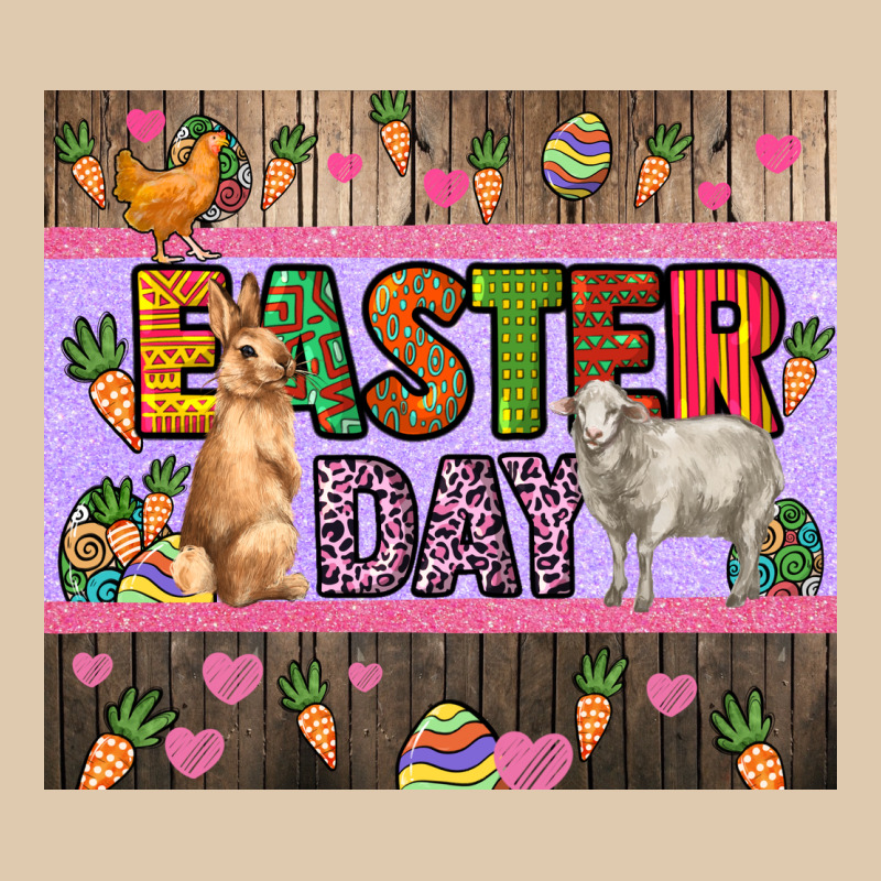 Easter Day Farm Animals Tumbler Heavyweight Sweatshirt by HowdyJamesFarm | Teevron