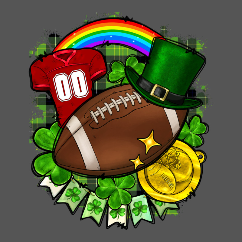 St. Patrick's Day American Football Zipper Hoodie by FaDigitalArtStudio | Teevron