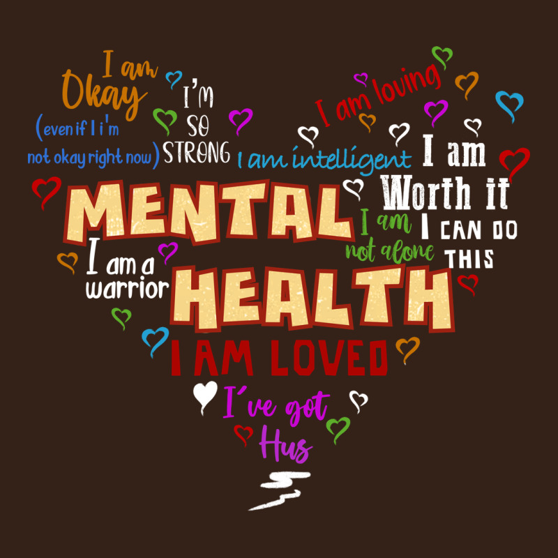 Mental Health Matters Heavy Core Tee by JahusDesignShop | Teevron