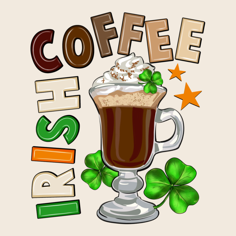 Irish Coffee St. Patrick's Day Zipper Hoodie by FaDigitalArtStudio | Teevron