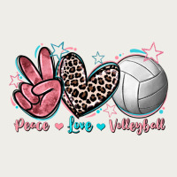 Peace Love Volleyball Zipper Hoodie | Teevron