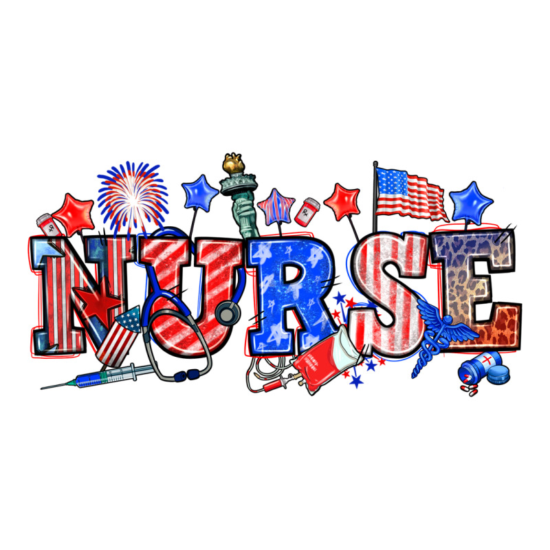 4th Of July Nurse Premium Tee by NancyCooperArtShop | Teevron