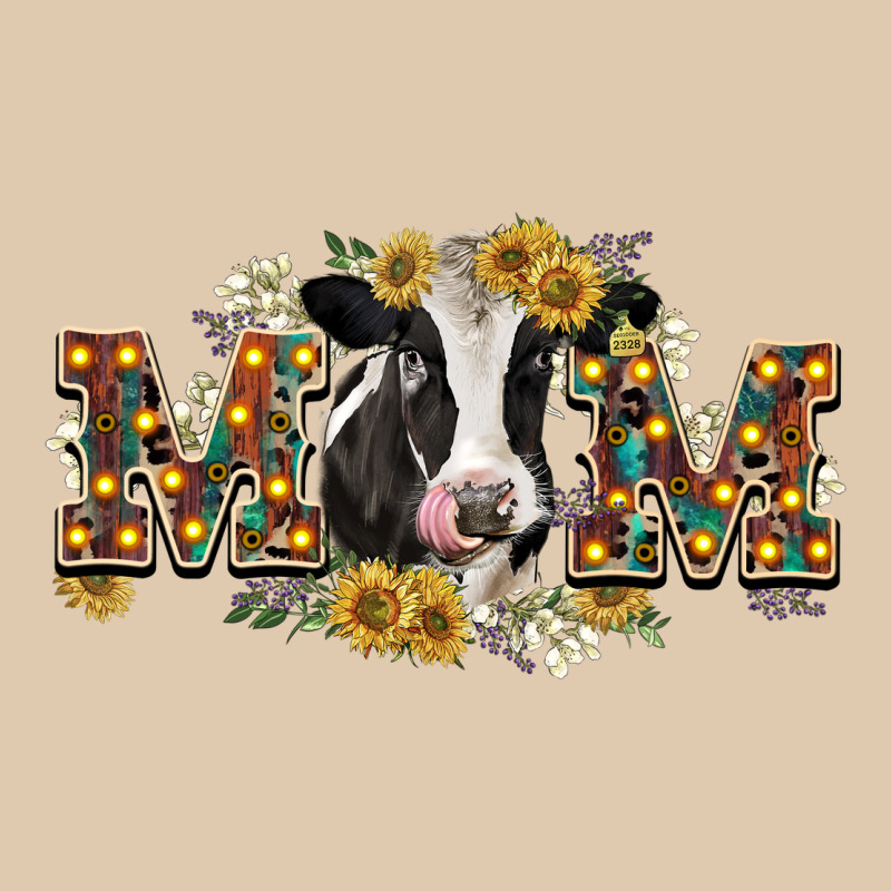 Mom With Cow Heavyweight Sweatshirt by CowGirlArtShop | Teevron